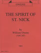 The Spirit of St. nick Concert Band sheet music cover
